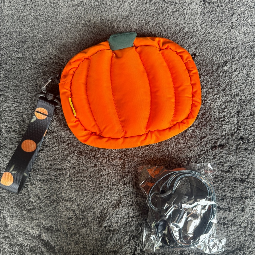 Pumpkin / Orange Wristlet